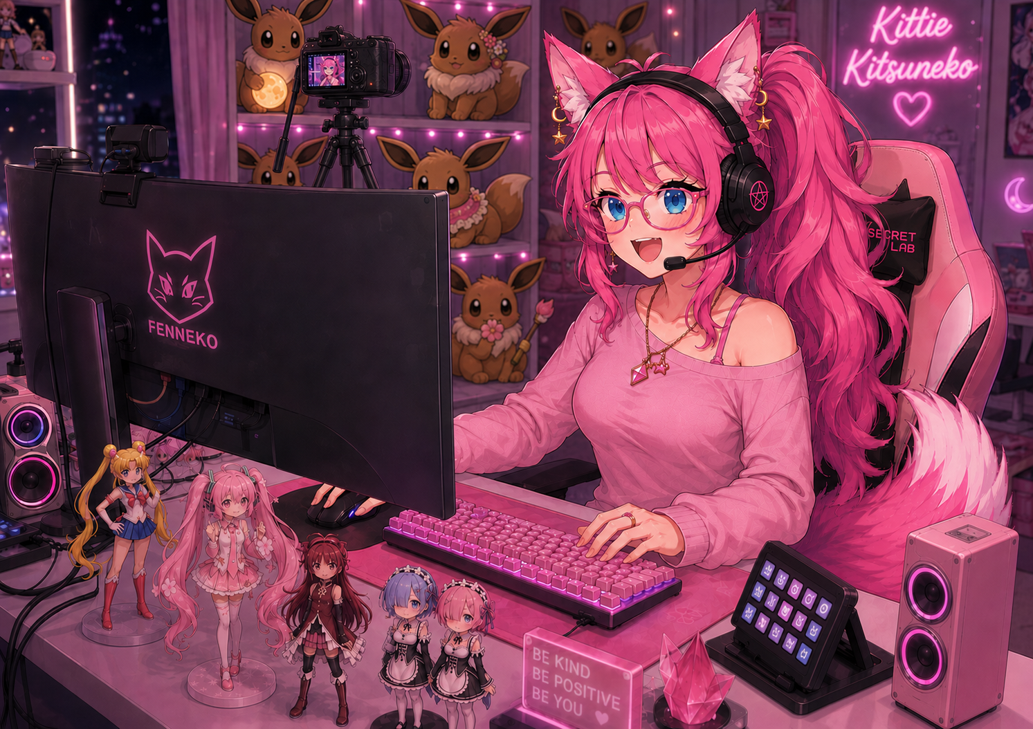 Kittie Kitsuneko Gaming